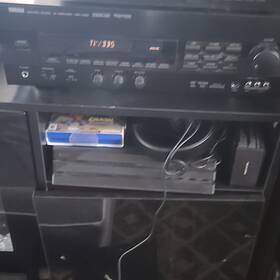 Dsp-a592 Yamaha Dsp-a492 A/v Amplifier Black Natural Sound Home Audio Receiver