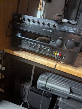 Dsp-ax1 Yamaha Dspax1 Natural Sound A/v Amplifier/receiver