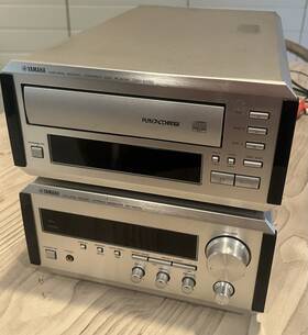 Cdc-e250 Yamaha Ex-e200 Reciever And Cd Player Mini Hifi System
