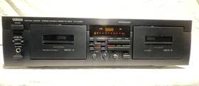 Kx-w382 Yamaha Natural Sound Stereo Double Cassette Deck