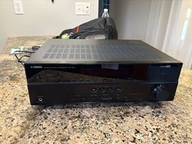 Rx-v487 Yamaha Av Receiver Black Hdmi