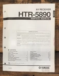Yamaha HTR-5890 Av Receiver Service Manual *original*. Fixed Price $14.97.