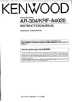 Kenwood AR-304 Receiver Owners Instruction Manual. Fixed Price $22.24.