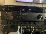 Yamaha RX-A720 Aventage Natural Sound Receiver Turns On/no Remote/no. Fixed Price $55.00.