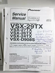 Pioneer Vsx -29TX -27TX -26TX -24TX D908S Receiver Service Manual *original*. Fixed Price $19.97.