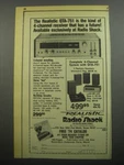 1974 Radio Shack Realistic QTA-751 4-CHANNEL Receiver Advertisement. Fixed Price $19.99.