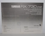 Yamaha RX-730 Stereo Receiver Manual. Fixed Price $14.95.