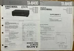 Sony TA-AV490 Integrated Stereo Amplifier Original Service Manual. Fixed Price $14.94.