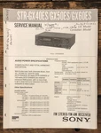 Sony STR-GX40ES -GX50ES -GX60ES Receiver Service Manual *original*. Fixed Price $19.97.