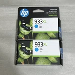 2-PACK Hp 933XL CN054AL Cyan Ink Cartridge Expires Oct 2024. Fixed Price $20.00.