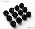12PCS Large Black Eartips For Audio-technica Earphones -soft Replacement Earbuds. Fixed Price $14.99.
