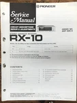 Pioneer RX-10 Receiver Service Manual *original*. Fixed Price $19.97.