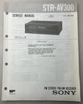 Sony STR-AV300 Original Service Manual Free Shipping. Fixed Price $18.00.