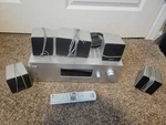 Sony STR-K790 Silver 5.1 Home Surround Sound Receiver Bundle W/ (5) Speaker Set!. Fixed Price $129.99.