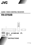 Jvc RX-D702BUJ Receiver Owners Instruction Manual Reprint. Fixed Price $22.24.