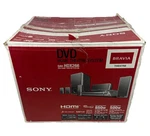 Sony DAV-HDX266 Silver 5.1 Channel Disc Dvd Home Theatre System W/ Box. Fixed Price $159.95.