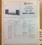 Hitachi Sp 2900 Service Manual Original Repair Book Stereo. Fixed Price $25.00.