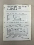Kenwood KRF-V7771D V8881D VR-2080 2090 Service Manual Free Shipping. Fixed Price $14.00.