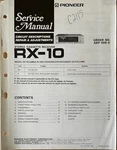 Pioneer RX-10 Stereo Cassette Receiver Original Service Repair Manual. Fixed Price $14.94.