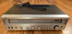 70S Silver Wood Vintage Erc Am/fm Stereo Receiver 1405 Green Glow Working!. Fixed Price $143.00.