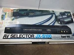 Jvc JX-S100 4 Input 2 Output Passive A/v Selector (composite & S-video + Audio). Fixed Price $109.98.