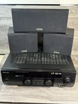 Kenwood Av Receiver VR-507 5.1 Channel Audio Video And 3 Sound Speakers. Fixed Price $79.95.