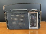 Vintage Realtone TR2051 10 Transistor Am/fm Portable Radio Leather Case. Fixed Price $36.99.