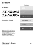 Onkyo Integra TX-NR3008 Receiver Owners Instruction Manual. Fixed Price $22.24.