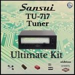 Sansui TU-717 Tuner Ultimate Upgrade Kit Genuine Parts Restoration. Fixed Price $59.95.