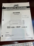 Jvc RX-6040B RX6040B Schematics (service Manual) **original**. Fixed Price $24.99.