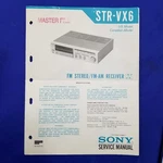 Sony STR-VX6 Service Manual Original Paper Oem Repair Guide Usa. Fixed Price $24.21.