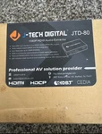 J-tech Digital Wireless 1080P Hdmi Audio Extractor, JTD-80 JTDAT5CH. Fixed Price $14.95.