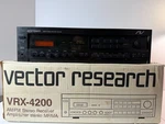 Vintage Vector Research VRX-4200 Am/fm Stereo Receiver W/ Box Working. Fixed Price $200.00.