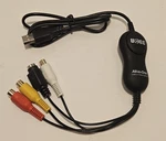 Ucec Usb 2.0 Video Capture Card Device Vhs Vcr Tv To Dvd Converter Just The Cord. Fixed Price $11.90.