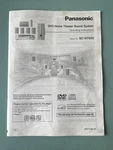 Panasonic SC-HT650 Home Theater System Owners Instruction Manual Original. Fixed Price $12.99.