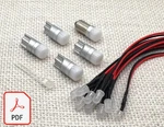 Pioneer SX-1250 SX-5590 Replacement Led Lamps Kit Bulb Lights Instructions. Fixed Price $39.50.