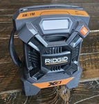 Ridgid X4 Portable Am Fm Jobsite Radio/speaker R84084 Tool Only Tested Working. Fixed Price $35.46.