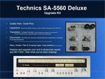 Technics SA-5560 Receiver Deluxe Upgrade Kit Genuine Parts Restoration. Fixed Price $114.95.
