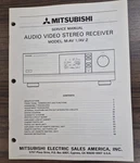 Mitsubishi M-AV1, M-AV2 Receiver Service Manual Original. Fixed Price $17.50.