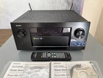 Denon AVR-X7200WA Integrated Network Home Cinema Receiver/manual/remote. Fixed Price $599.24.
