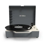 Victrola VSC-725SB Gra Re-spin Sustainable Bluetooth Suitcase Vinyl Player. Fixed Price $39.00.