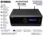 Yamaha RX-V4A Aventage Receiver Tested Great Condition Fast Shipping. Fixed Price $650.00.
