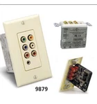 Audio Authority 9879 Dual Cat 5 Hdtv Connection Plate, Single-gang, Reciever. Fixed Price $75.00.