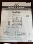 Jvc CA-ME5BK CAME5BK Service Manual From The Usa 801 2566 *original**. Fixed Price $17.99.