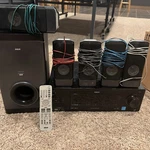 Rca RT2870-A Home Theater System Surround Sound Receiver Speakers Subwoofer. Fixed Price $147.87.