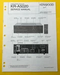 Kenwood KR-A5020 Original Service Manual For Audio Stereo Receiver Free Shipping. Fixed Price $18.00.