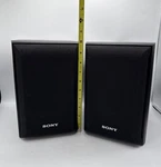 Sony SS-B1000 Bookshelf Speakers Black Pair Magnetically Shielded Type Untested. Fixed Price $49.99.