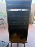 Sony Audio Rack SU-S580A Vintage Stereo. Great Condition, No Damages, Speakers. Fixed Price $500.00.