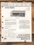 Sony STR-AV780 STR-AV790 Receiver Service Manual *original*. Fixed Price $14.97.