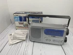 Coby Portable Am/fm Tv/weather Band Radio CX-38 Dual Power Built-in Speaker Nib. Fixed Price $18.49.